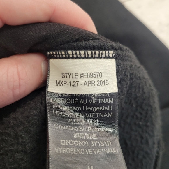 Marmot Womens Tech Sweater Fleece Zip Up Jacket Black Sweater Medium - Picture 8 of 8